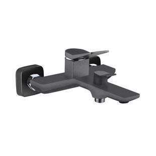 Змішувач для ванни Qtap Presto (з душовим гарнітуром) QTPRE259GRP45584 Graphite SD00051708 фото