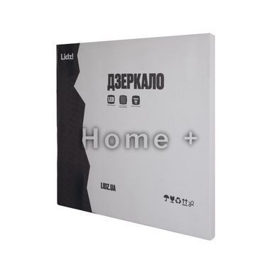 Зеркало Lidz Kubis (KU2) 600х700 с LED-подсветкой Touch, с антизапотеванием, с диммером, рег. яркости LDKU60070049286 SD00055410 фото
