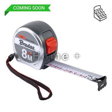 Рулетка на котушці, кінець нержавіюча сталь, 8м/25мм, DIY-MTWL12-0825/KD DIY-MTWL12-0825/KD фото