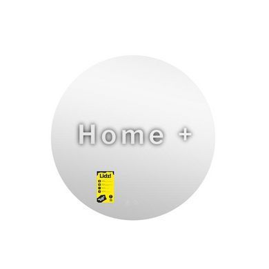 Дзеркало Lidz Astra R600 з LED-підсвіткою Touch, з антизапотіванням, з диммером, рег. яскравості LDASR60049289 SD00055413 фото
