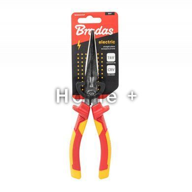 Плоскогубці прямі, ELECTRIC, 205 мм, 1кВ VDE, DIY-PL1012/8 DIY-PL1012/8 фото