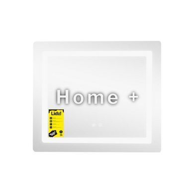 Зеркало Lidz Kubis (KU2) 600х700 с LED-подсветкой Touch, с антизапотеванием, с диммером, рег. яркости LDKU60070049286 SD00055410 фото