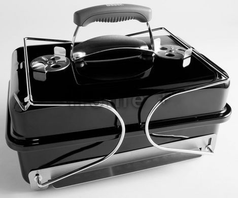 Вугільний гриль Weber Go-Anywhere, чорний 1131004 фото