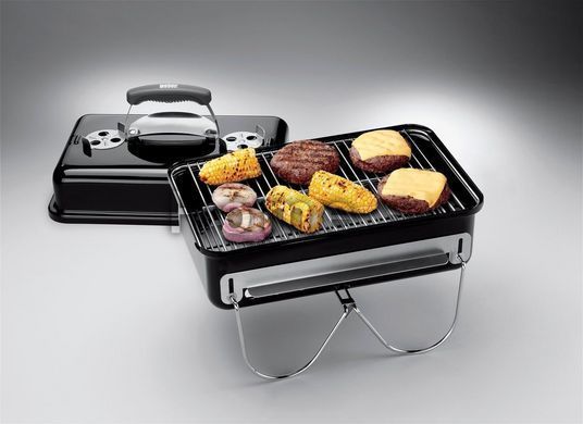Вугільний гриль Weber Go-Anywhere, чорний 1131004 фото