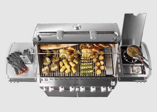 Газовый гриль Weber Summit S-670 GBS, нержавеющая сталь 7370075 фото