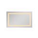 Зеркало Qtap Cardinal 500х700 с LED-подсветкой Touch, с антизапотеванием, с диммером, рег. темп. цвета