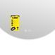 Дзеркало Lidz Astra R600 з LED-підсвіткою Touch, з антизапотіванням, з диммером, рег. яскравості LDASR60049289