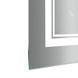 Зеркало Qtap Cardinal 500х700 с LED-подсветкой Touch, с антизапотеванием, с диммером, рег. темп. цвета