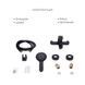 Комплект для Ванной Latwa: Смеситель для раковины LDLAT001BLA45418 + Смеситель для ванной LDLAT006BLA45419