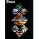 Защитные перчатки DIAMOND, нитриловые, XXL размер 10-11, зеленые, RWJNDGR11