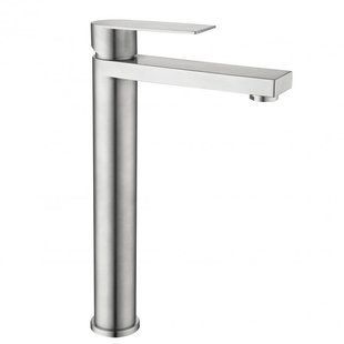 Змішувач для раковини високий Lidz Nexus 001FH (k35) LDNEX001FHNKS49185 Nickel SD00055309 фото