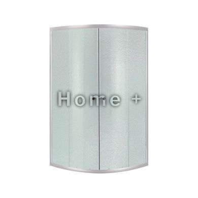 Душова кабіна Lidz Latwa SC80x80.SAT.LOW.FR, скло Frost 4 мм + Lidz Душовий піддон KAPIELKA ST80x80x15 SD00051437 фото