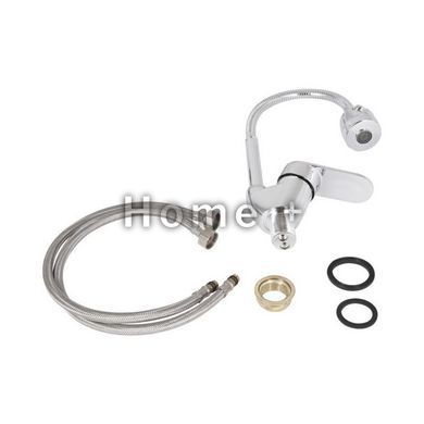 Змішувач для кухні Lidz Tani 008F4 з гнучким виливом (k40) LDTAN008F4CRM44972 Chrome SD00051096 фото