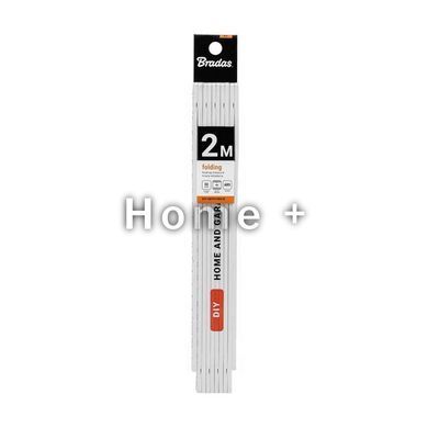 Линейка раскладная, ABS, 2м, пружина, белая, DIY-MFP21WH/S DIY-MFP21WH/S фото