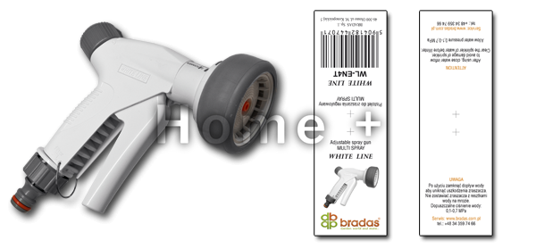 Пістолет для поливання MULTI SLAY, WHITE LINE, WL-EN4T 1354280406 фото