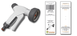 Пістолет для поливання MULTI SLAY, WHITE LINE, WL-EN4T