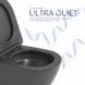 Унітаз підвісний Robin Ultra Quiet 490&times;365&times;325&nbsp;мм, Anthracite, із сидінням Slim Duroplast/Soft-close/Quick Release