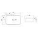 Раковина Qtap Scorpio 610х380х150 White QT1411K491WN