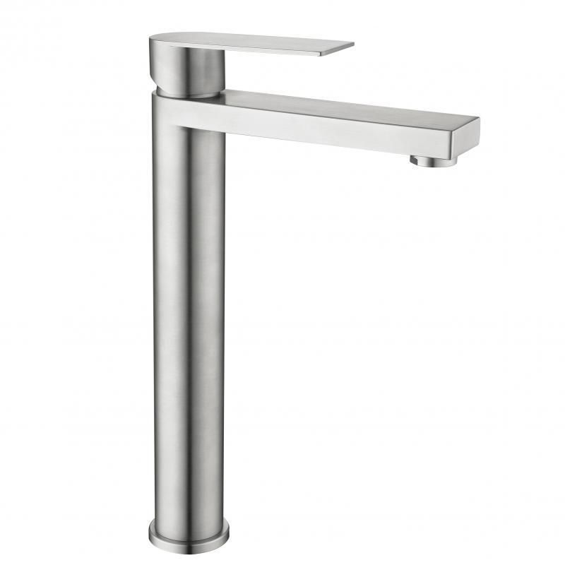 Змішувач для раковини високий Lidz Nexus 001FH (k35) LDNEX001FHNKS49185 Nickel SD00055309 фото