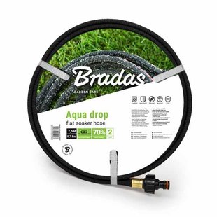 Шланг сочащийся AQUA-DROP FLAT 1/2" – 7,5м, WADF1/2075 1354291030 фото