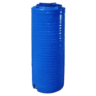 Ємність R Europlast 300 л двошарова вертикальна &Oslash; 57*140 см синя (вузька) 1583819017 фото