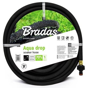 Шланг сочащийся AQUA-DROP 1/2" – 25м, WAD1/2025 1354276700 фото