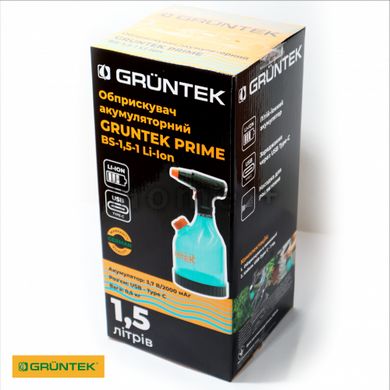 Обприскувач акумуляторний GRUNTEK PRIME BS-1,5-1 Li-Ion