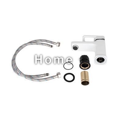 Смеситель для раковины Lidz Wawel 001 (k35) LDWAW001WHI45397 White SD00051521 фото