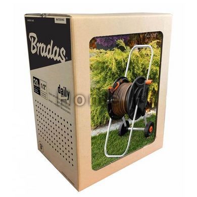 Комплект для полива: тележка, шланг 1/2" 20м, арматура BLACK LINE, ECO-AG26020SET1 1354292840 фото