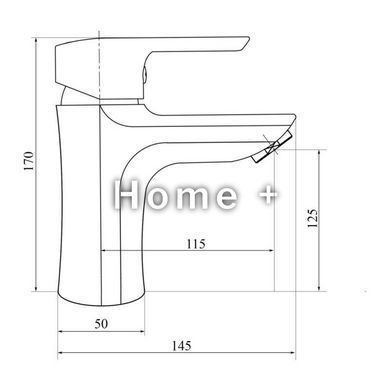 Смеситель для раковины Brinex 35С 001 SD00033033 фото