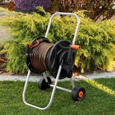 Комплект для полива: тележка, шланг 1/2" 20м, арматура BLACK LINE, ECO-AG26020SET1 1354292840 фото