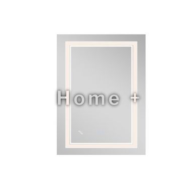 Зеркало Qtap Cardinal 600х800 с LED-подсветкой Touch, с антизапотеванием, с диммером, рег. темп. цвета SD00052325 фото