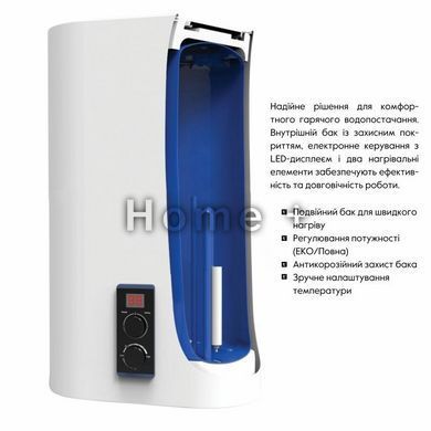 Водонагрівач Thermo Alliance 30 л, сухий ТЕН 2х (0,8 + 1,2) кВт (DT30V20G(PD)D/2) SD00046725 фото