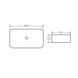Раковина-чаша Qtap Tern 605x350x140 White QT17112270WN