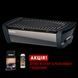 Бездимний настільний гриль Enders Aurora Mirror Black, з LED підсвічуванням 1365К