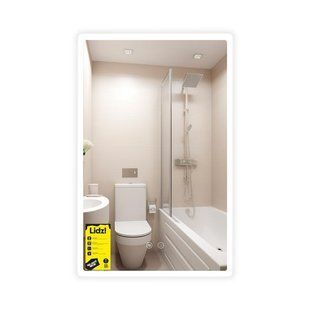 Зеркало Lidz Orion (OR2) 500х800 с LED-подсветкой Touch, с антизапотеванием, с диммером, рег. яркости LDOR50080049291 SD00055415 фото