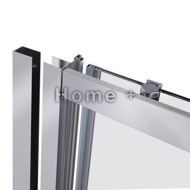 Душові двері в нішу Qtap Taurus CRM209-1.C6 90-100x185 см, скло Clear 6 мм, покриття CalcLess SD00045295 фото