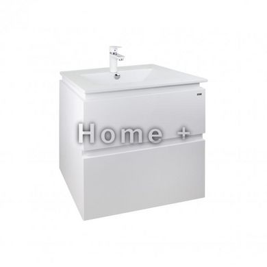 Комплект Qtap Albatross 605х725х460 White тумба підвісна + відрізна раковина QT0172TP600D3060CW SD00036097 фото