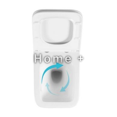 Готовое решение Qtap для ванной комнаты: подвесной унитаз Gemini Ultra Quiet 520x360x350 + комплект инсталляции Standard (круглая SD00057789 фото