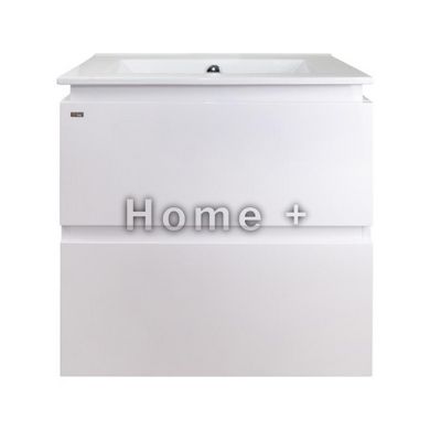 Комплект Qtap Albatross 605х725х460 White тумба підвісна + відрізна раковина QT0172TP600D3060CW SD00036097 фото