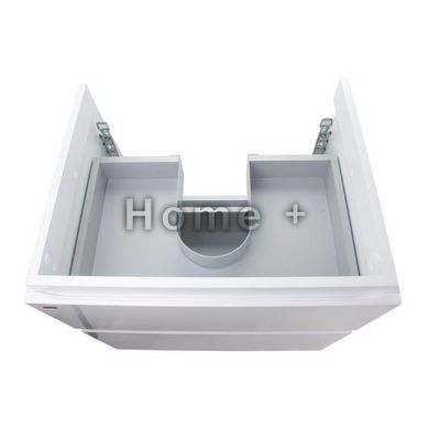 Комплект Qtap Albatross 605х725х460 White тумба підвісна + відрізна раковина QT0172TP600D3060CW SD00036097 фото