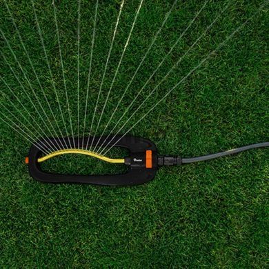 Зрошувач осцилювальний компактний з алюмінієвою дугою, BLACK LINE, ECO-2816 2076840862 фото