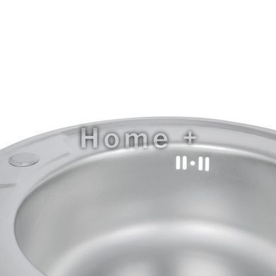 Кухонная мойка Brinex 490-A 0,6 мм Satin (BRIN490SAT06) SD00054083 фото