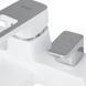Смеситель для ванны Lidz Wawel 006 (c душевым гарнитуром) (k35) LDWAW006WHI45398 White