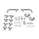 Душевая кабина Lidz Wawel SC120x80.SAT.LOW.FR, стекло Frost 5 мм + Lidz Душевой поддон KAPIELKA ST120x80х14