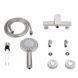 Смеситель для душа Lidz Nexus 010 (k35) LDNEX010NKS49188 Nickel