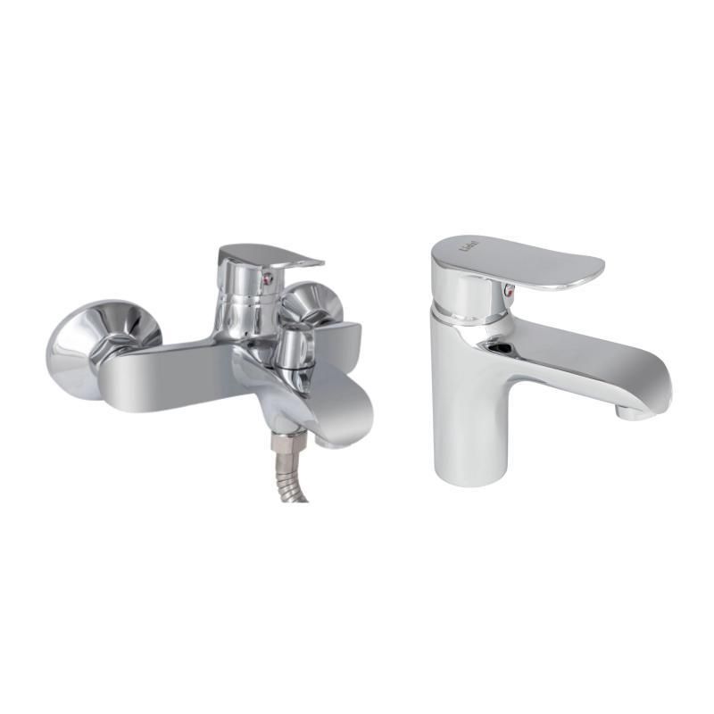 Набор смесителей Wieza 001 + Wieza 006 Chrome SD00052489 фото