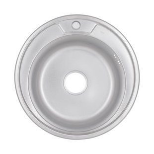 Кухонная мойка Lidz 510-D 0,8 мм Micro Decor (LIDZ510DEC) SD00040852 фото