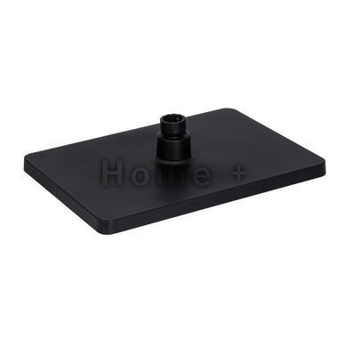 Лійка для верхнього душу Qtap Hlavova 280x280 мм прямокутна QTHLA107BLM45947 Black Matt SD00052071 фото