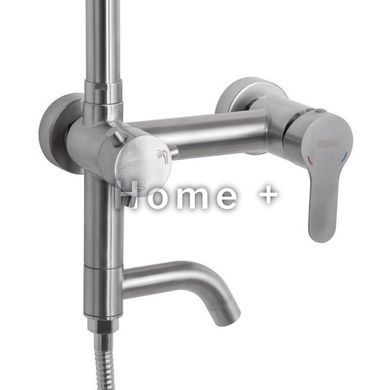 Душевая система универсальная Brinex Pure 1030 на 3 потребителя Nickel BRIPUR1030NKL SD00053186 фото